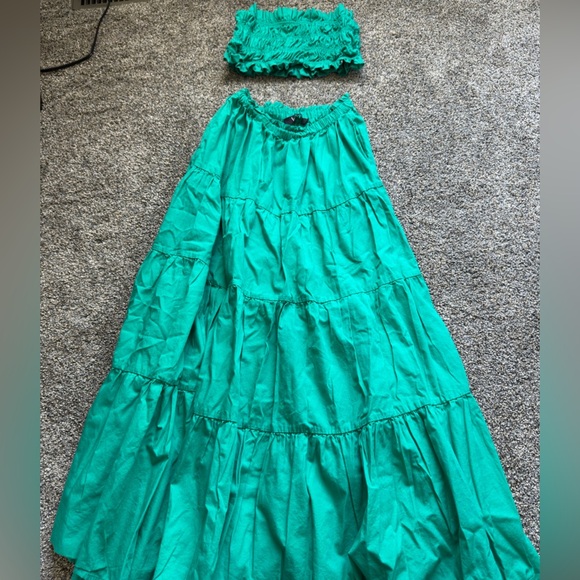 Kourt Ellery Set in green teal - Picture 1 of 7